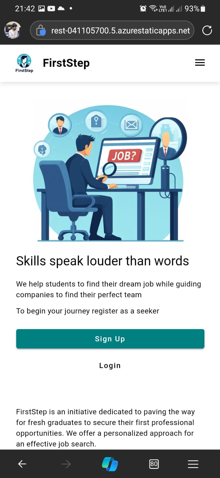 Mobile View - Profile