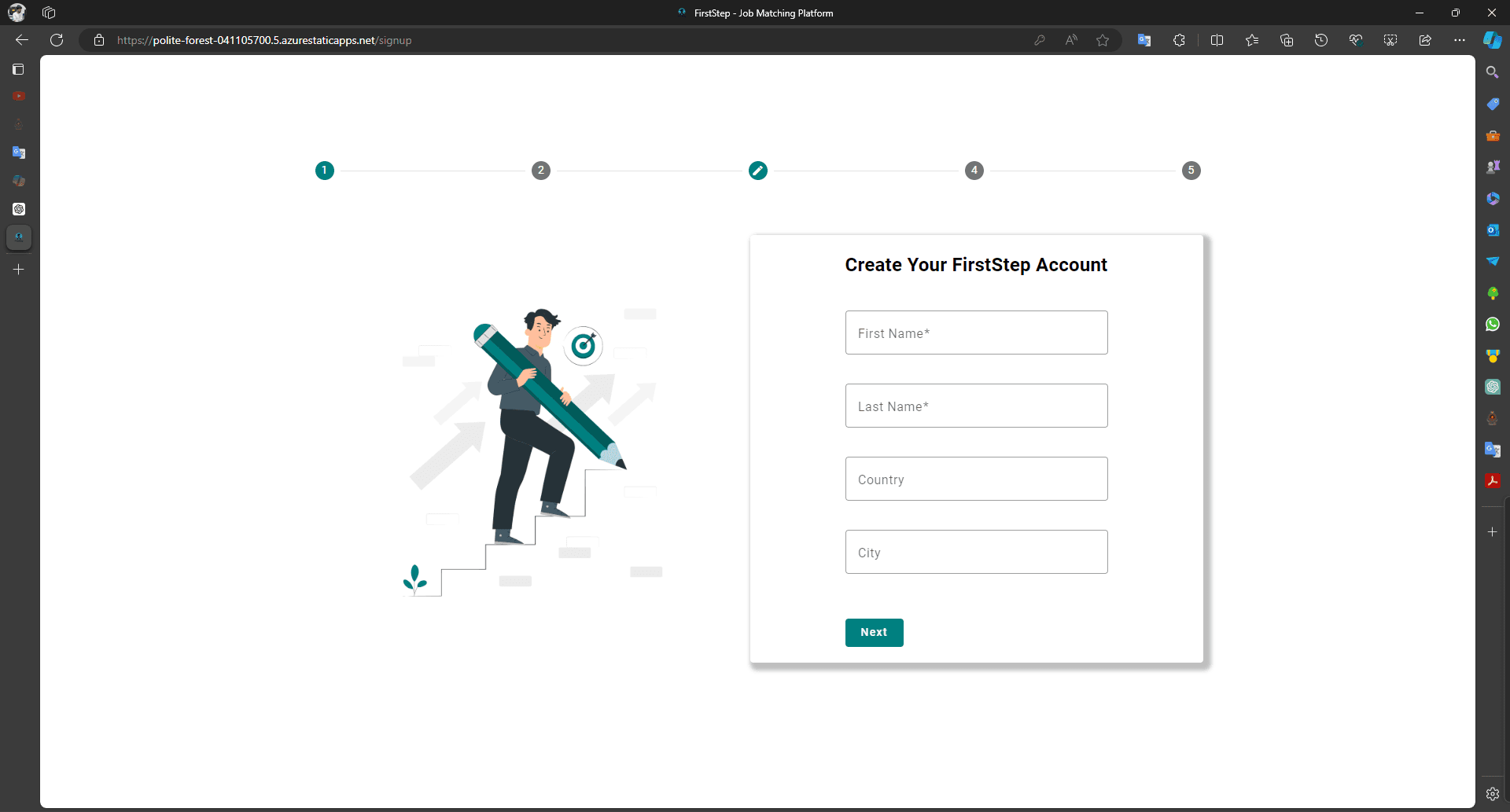 Welcome Portal - About
